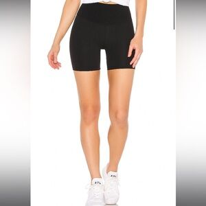 Splits59 Black High-Waist Bike Shorts